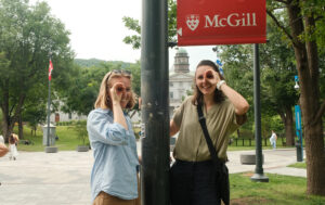 Caitlin Turney, Sinja Bächtle in Montreal